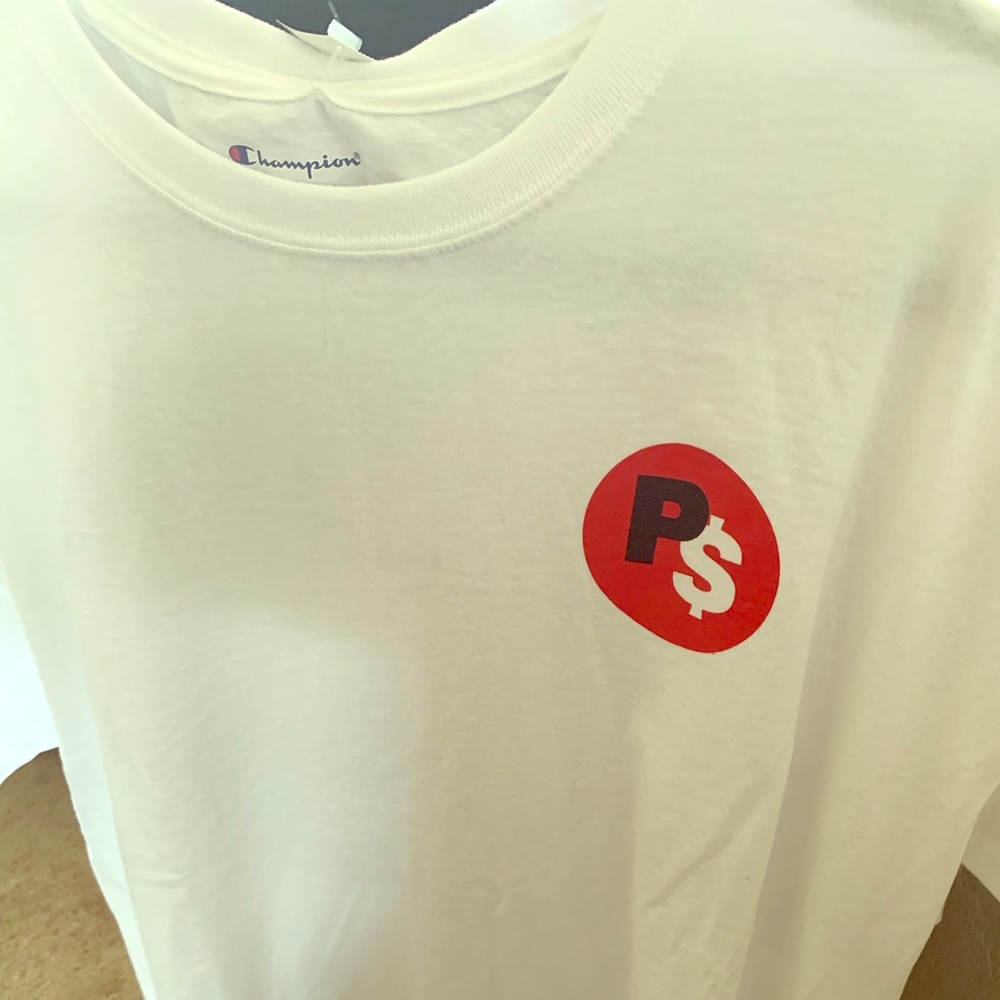 Rare champion prominent tee